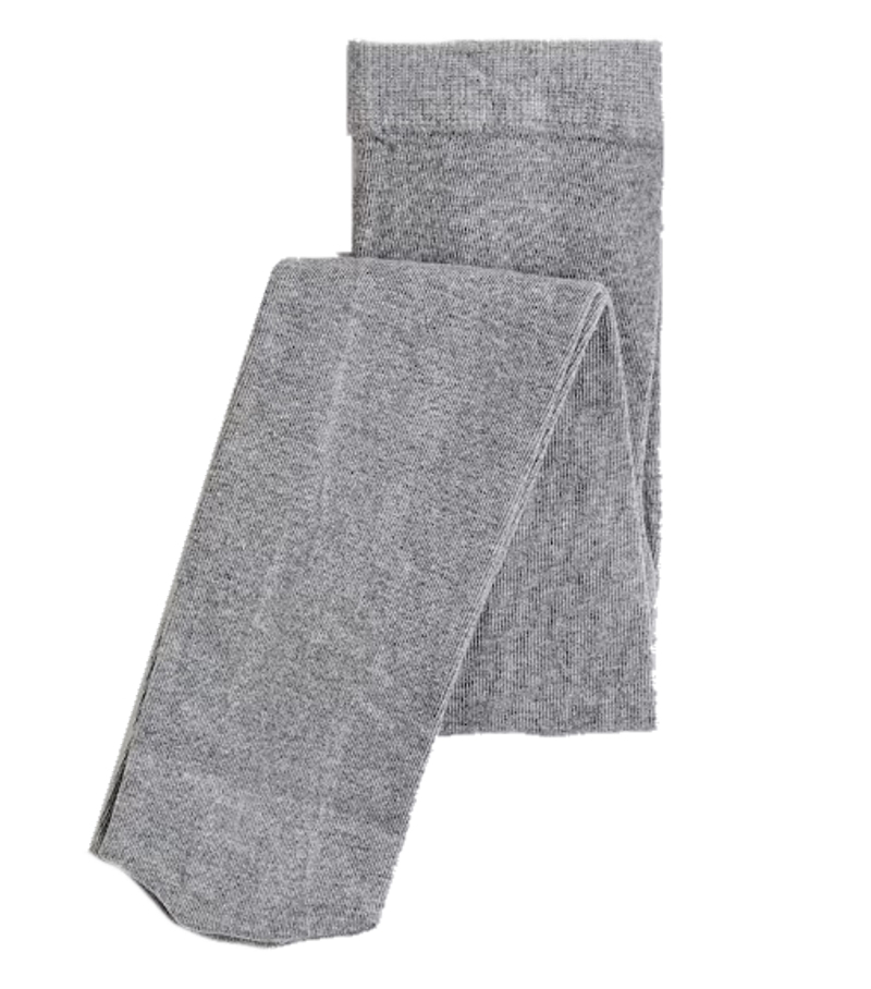 Колготки 134-140 см (8-10 years)   бавовняні для дівчинки H&amp;M 0293433047 сірий 59305