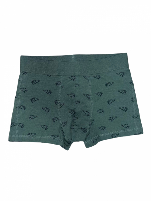 Труси -боксери для чоловіка H&M 1040409-5 36 / S хакі 85939 Труси -боксери для чоловіка H&M 1040409-5 36 / S хакі 85939
