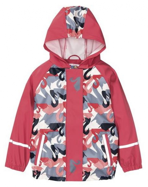Куртка-дощовик для дівчинки Lupilu 307991 086-92 см (12-24 months) рожевий  64186