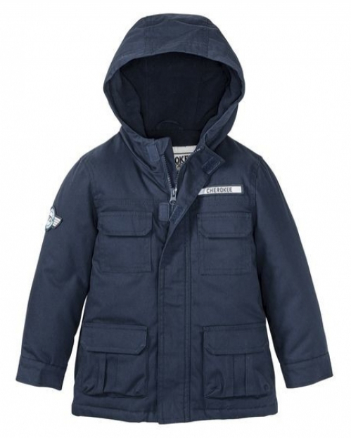 Куртка-парка  для хлопчика Lupilu 289108 098 см (2-3 years) темно-синій 61443