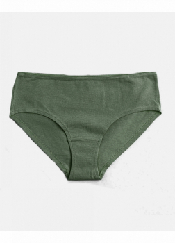 Трусики-хіпстери XS   бавовняні для жінки H&amp;M 0688728-4 хакі 87178