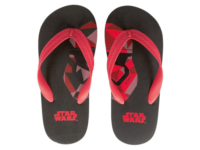В'єтнамки з гнучкою підошвою для хлопчика Star Wars 349005 розмір взуття 37 чорний 67610