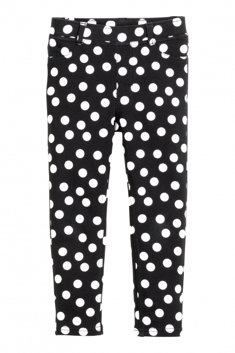 Штани  для дівчинки H&amp;M 0390078024 122 см (6-7 years) чорний 59009