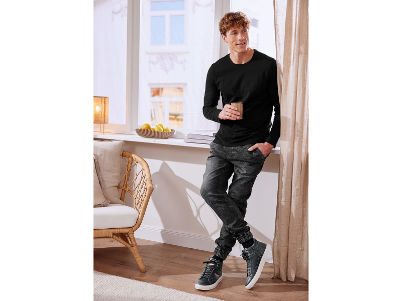 Джинси 48,M  Джоггеры Joggers для чоловіка Livergy 498652 сірий 91191