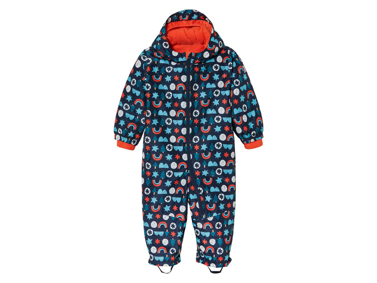 Теплий комбінезон 080 см (9-12 months)   мембранний (1500мм) для хлопчика Lupilu 427315 Різнобарвний 84320