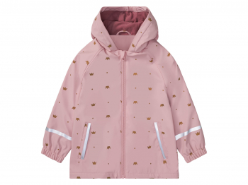 Куртка-дощовик на флісовій підкладці для дівчинки Lupilu 419522 122-128 см (6-8 years) рожевий  82666