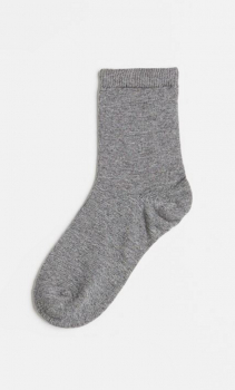 Шкарпетки 34-36   середньої довжини для хлопчика H&amp;M 1060473-001 сірий 80821