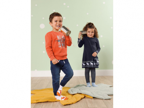 Світшот з начосом для хлопчика Lupilu 392745 098-104 см (2-4 years) помаранч  84351