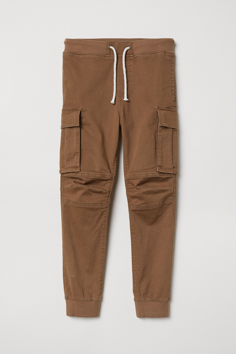 Штани  для хлопчика H&amp;M 0586661007 164 см (13-14 years) коричневий 60517