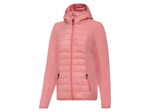 Куртка демісезонна комбінована Softshell / Софтшелл для жінки Crivit 370200 36 / S рожевий 77855 Куртка демісезонна комбінована Softshell / Софтшелл для жінки Crivit 370200 36 / S рожевий 77855